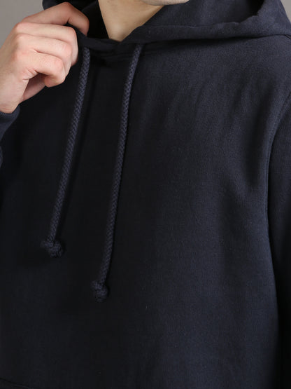 SOLID NAVY HOODIE