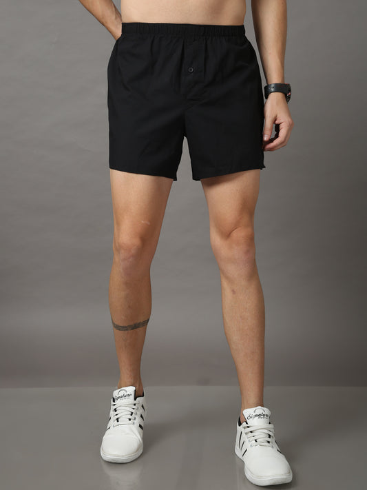 Men Ultra-Light Cotton Boxer Shorts