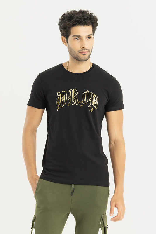 DRIP BLACK T-SHIRT