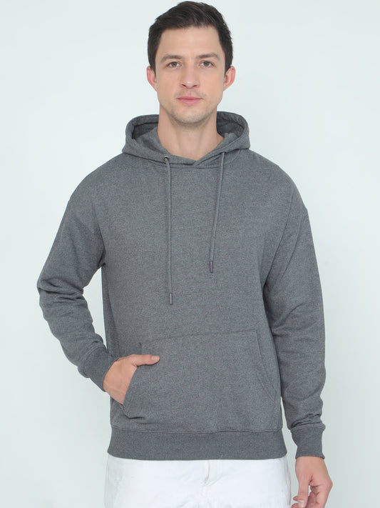 Solid Grey HOODIE